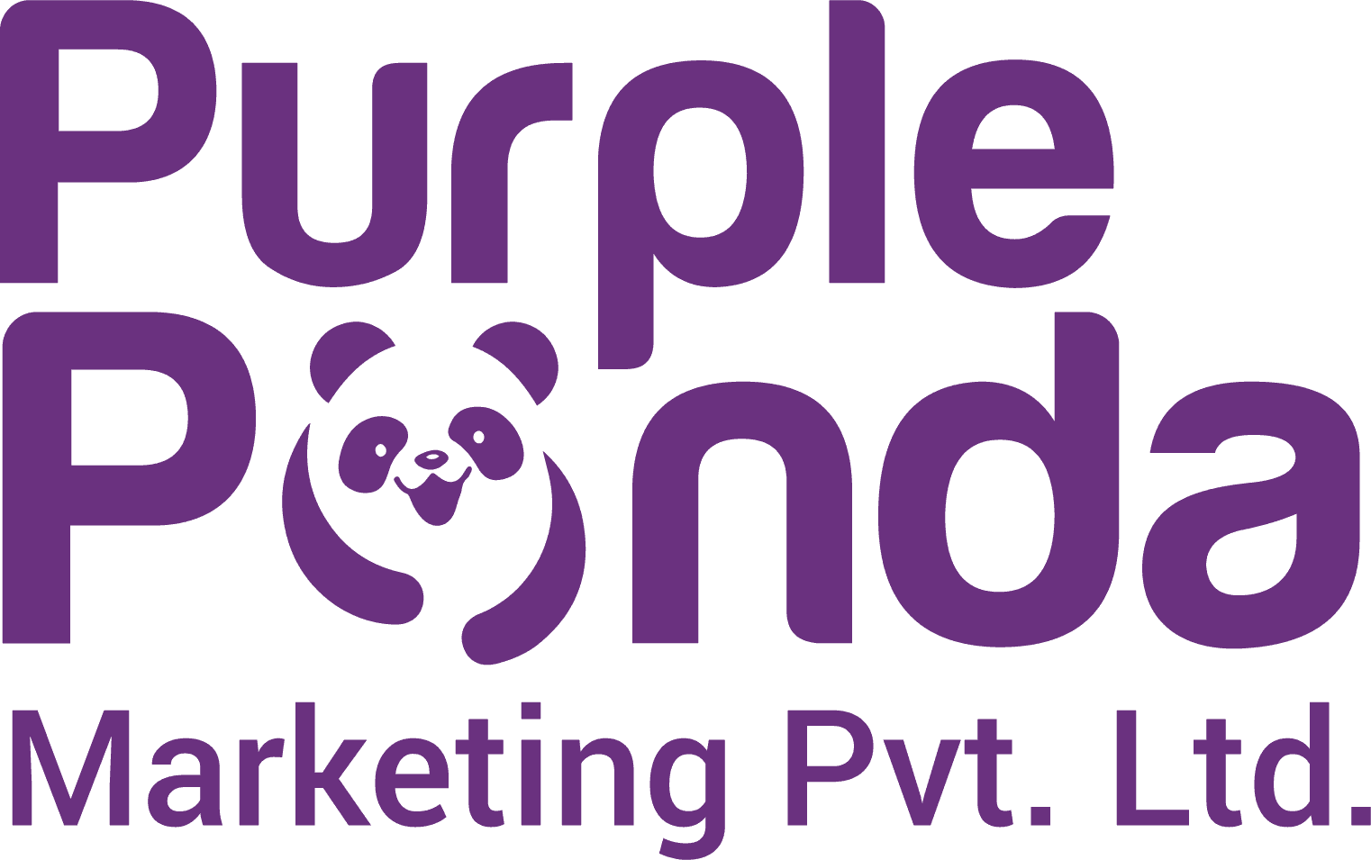 Purple panda