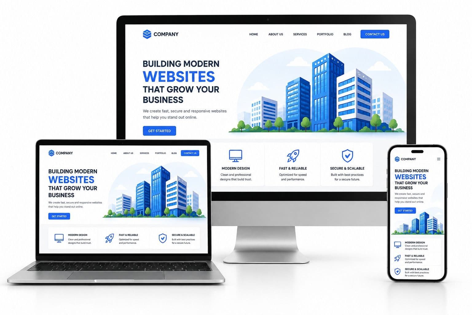  Corporate, Agency, and Content Website Development
